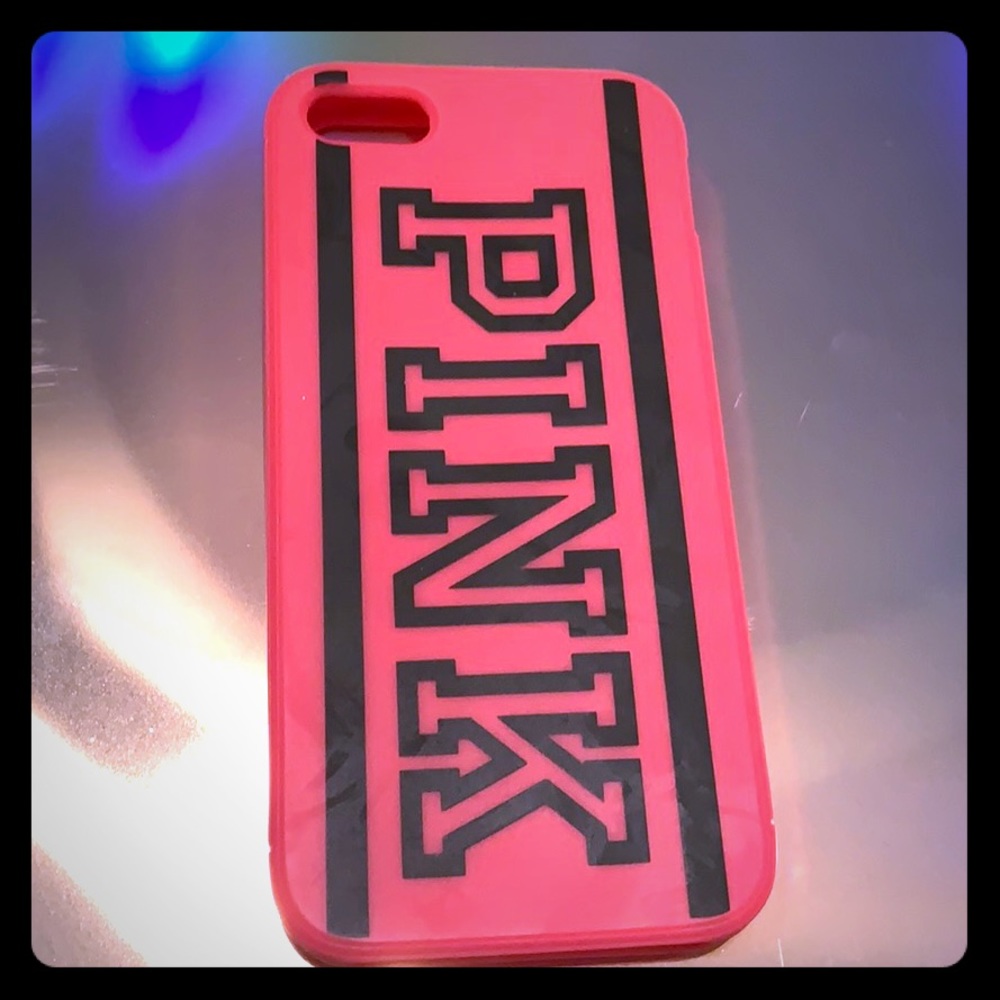 🎀PINK Victoria’s Secret Soft Rubber Phone Case🎀